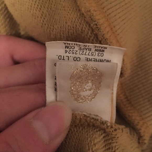 Bathing ape pullover hoodie - Picture 5 of 8